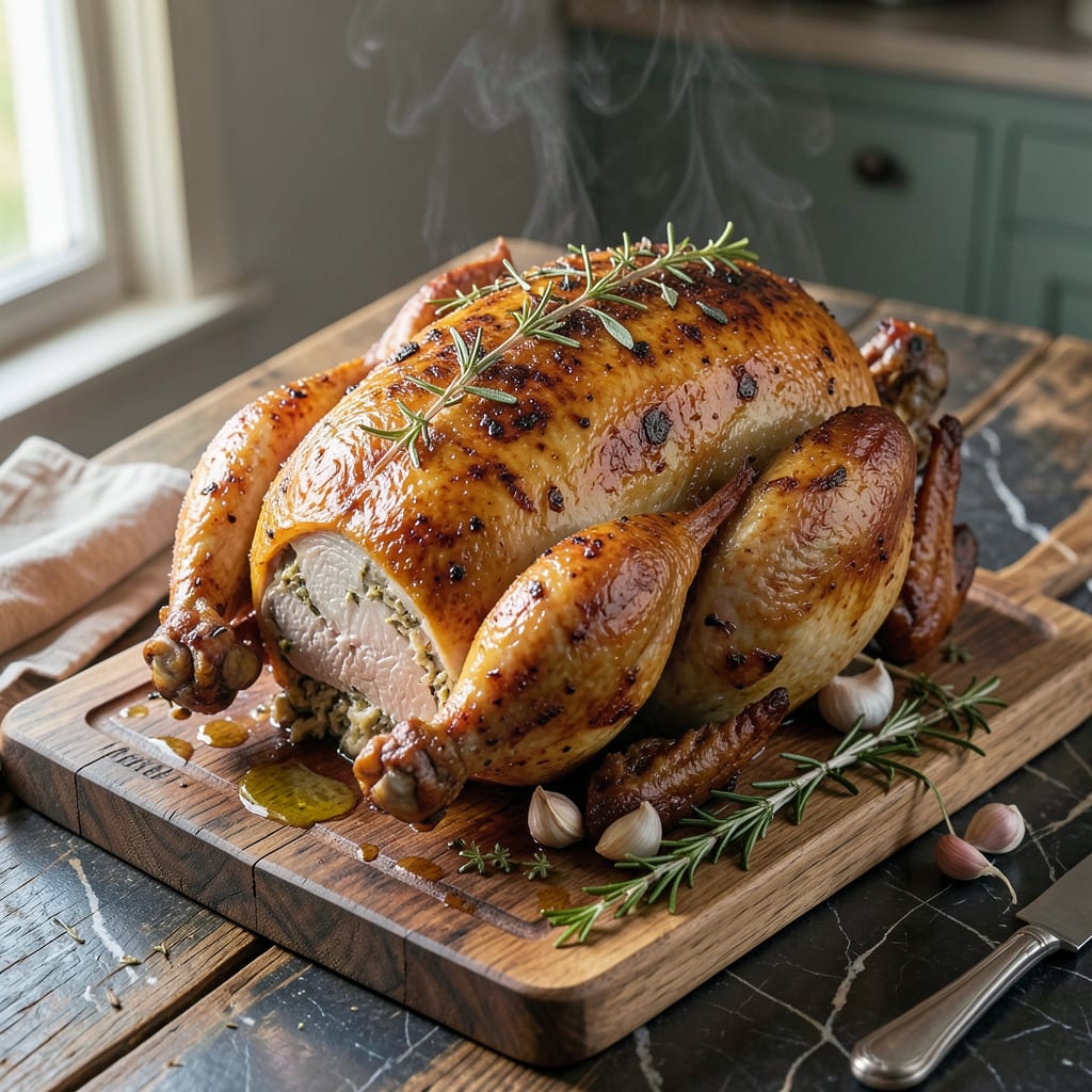 rotisserie turkey recipe weber grill example with annotations
