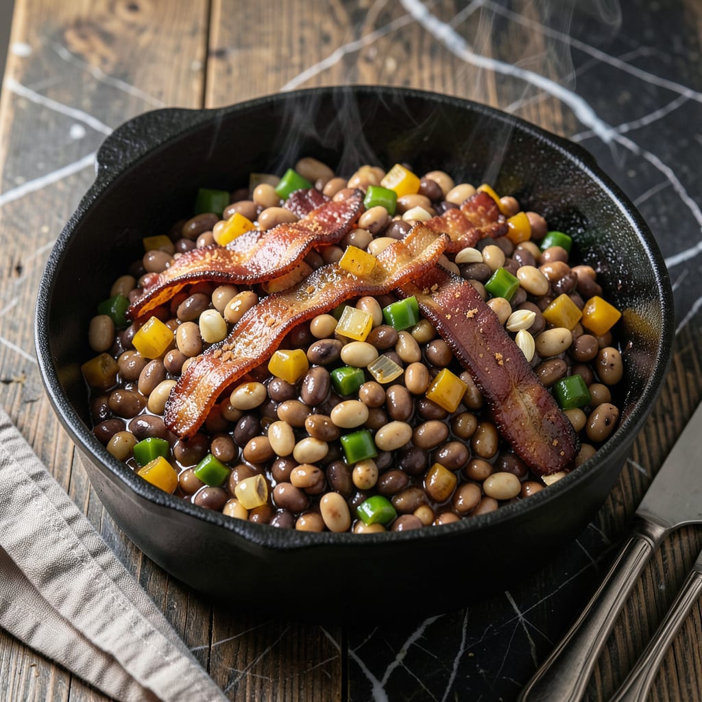 Rudy's BBQ Beans Copycat Recipe: Smoky Sweetness With Charred Depth detailed visual guide