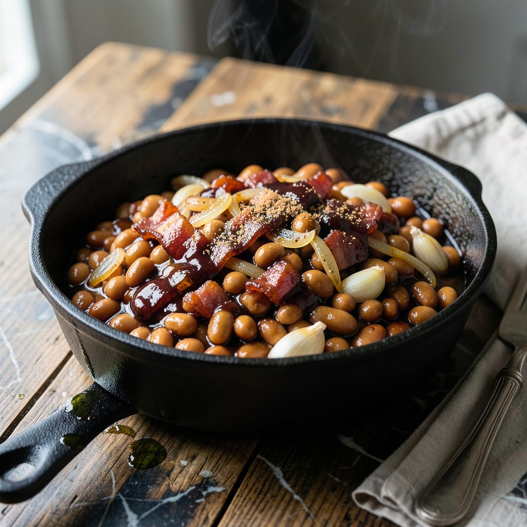 Rudy's BBQ Beans Recipe: Smoky Sweetness in Every Bite detailed visual guide