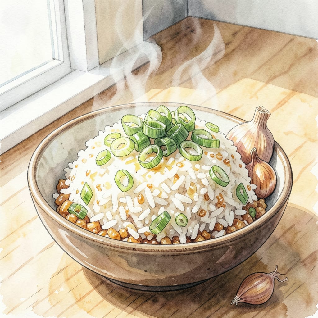 Scallion Rice Recipe: Flavorful Side Dish in Minutes detailed visual guide