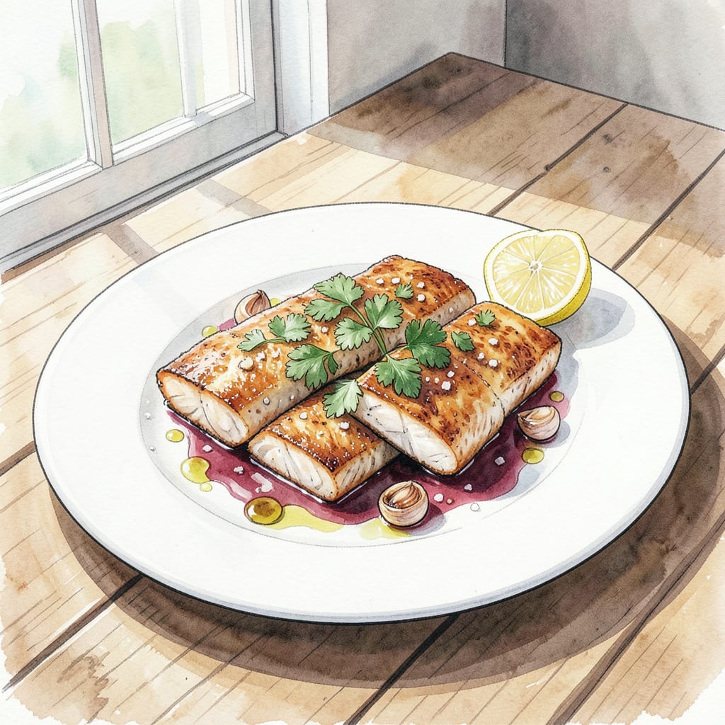 Sea Robin Recipe: Pan Seared Flavors with Mediterranean Flair detailed visual guide