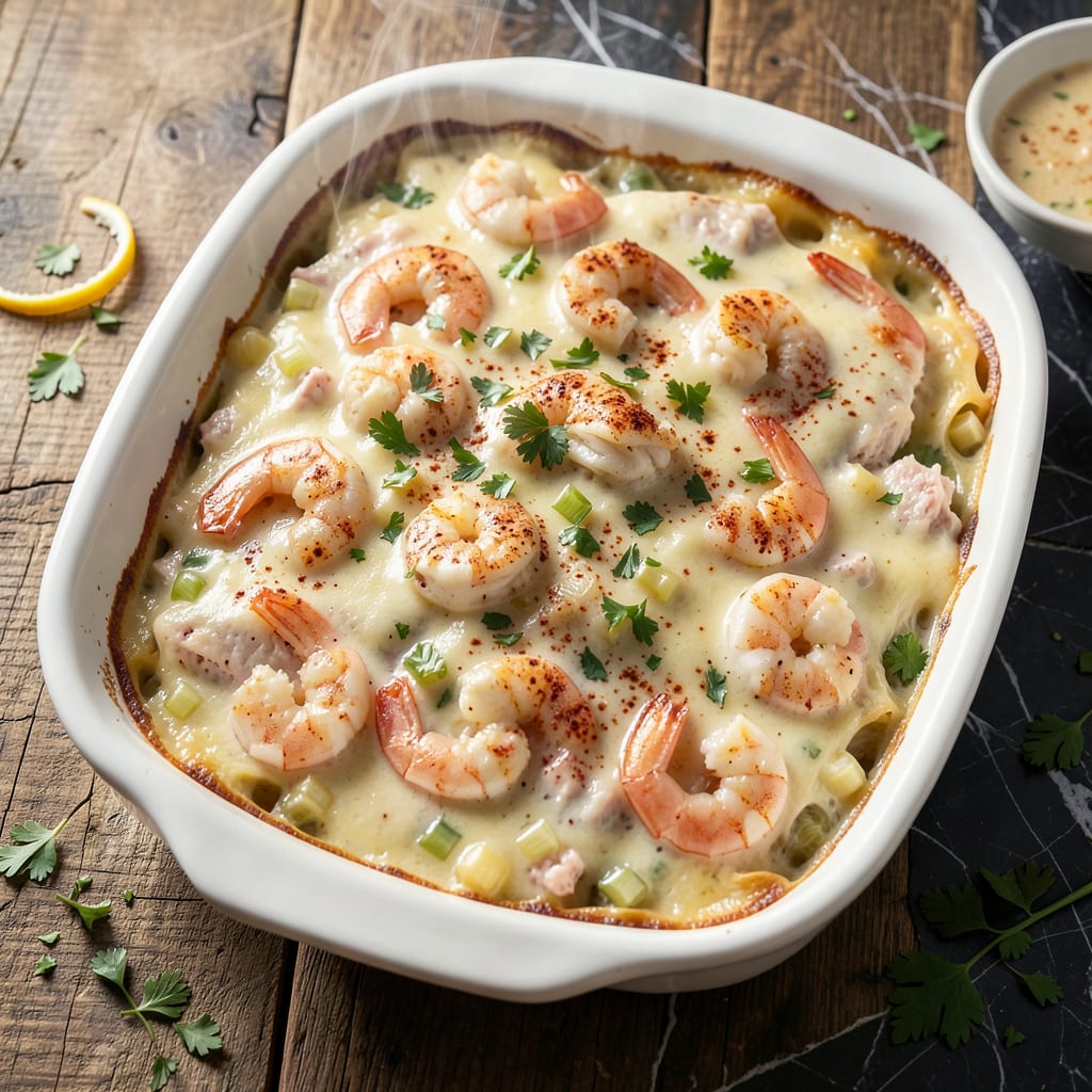 seafood casserole recipe paula deen example with annotations