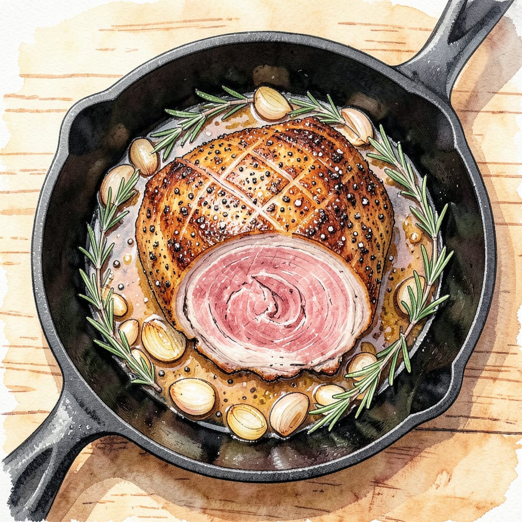 Complete shoulder clod roast recipe overview image