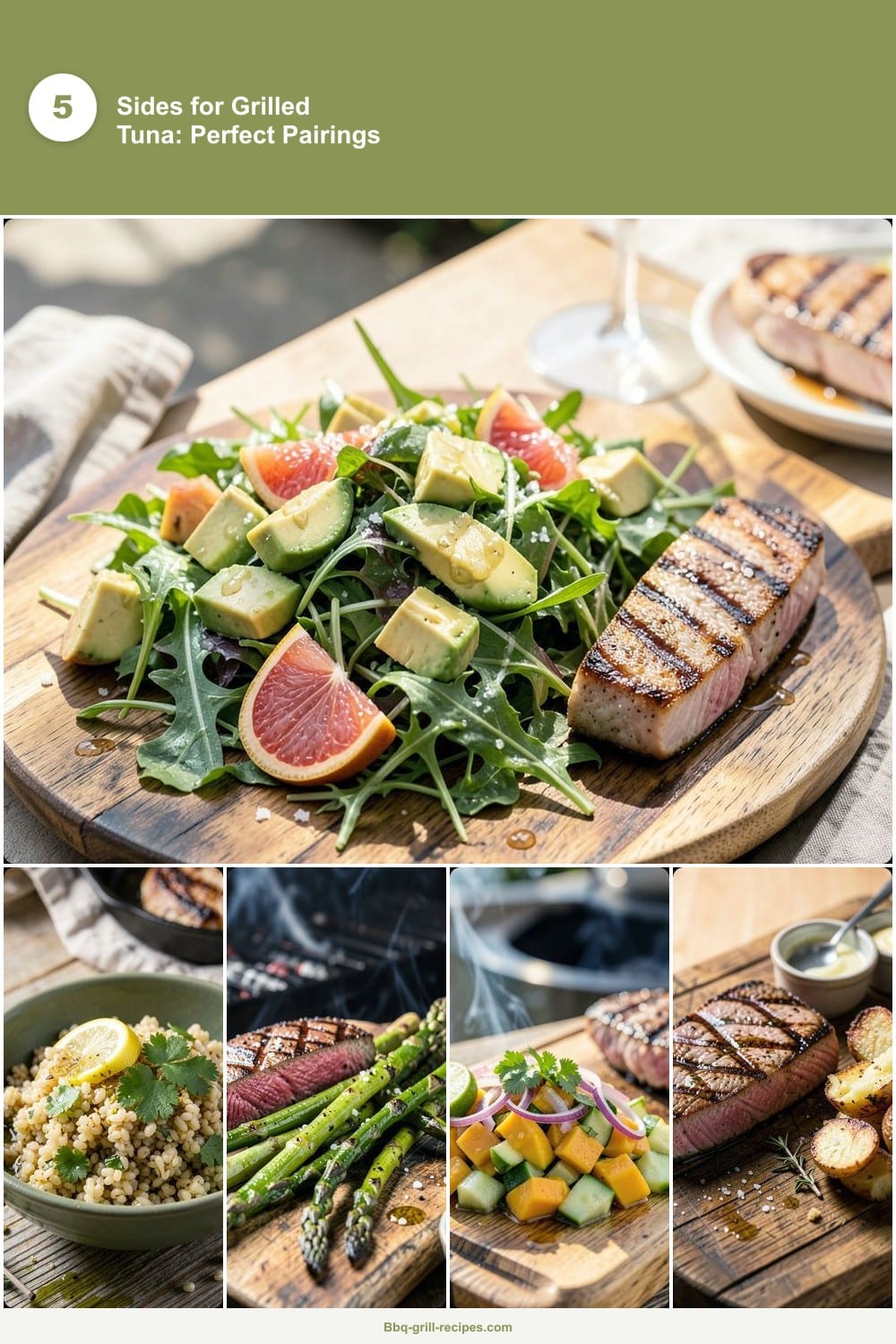 5 Sides for Grilled Tuna: Perfect Pairings for a Fresh Meal