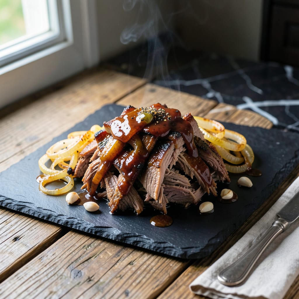 Slow Cooker BBQ Pulled Pork Roast Recipe: Hands Off Melting Tenderness detailed visual guide