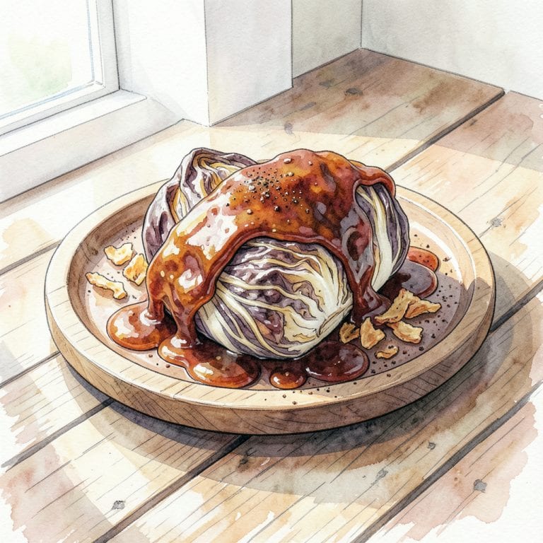 Smoked Cabbage BBQ Recipe: Tender, Smoky, and Full of Flavor detailed visual guide