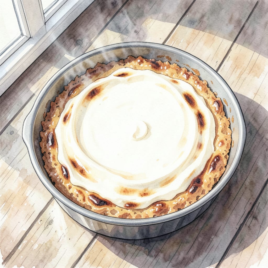 Smoked Cheesecake BBQ Recipe: Sweet Meets Smoky BBQ Surprise example with annotations