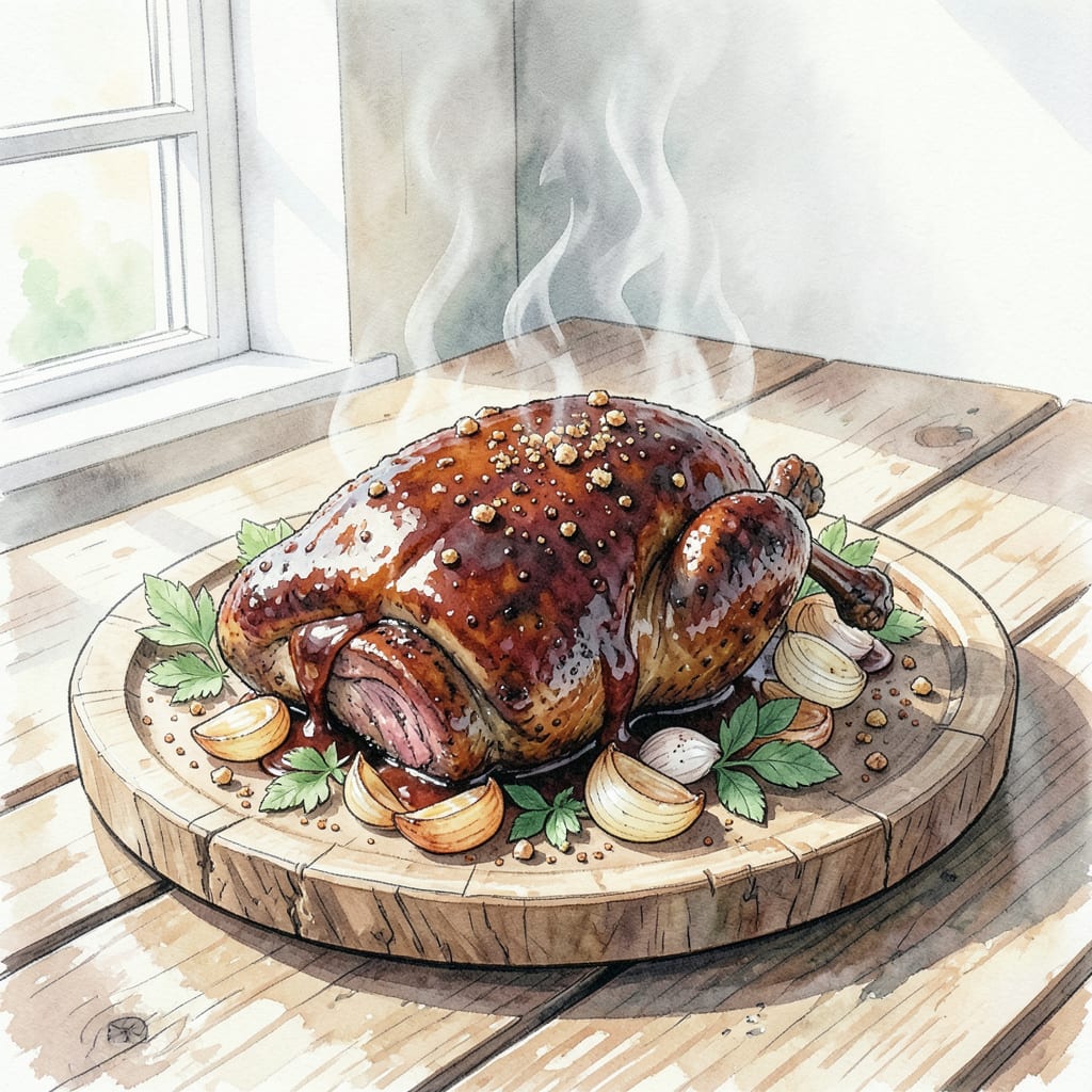 Comprehensive Smoked Duck BBQ Recipe: Tender, Smoky, and Finger Licking Good visual reference