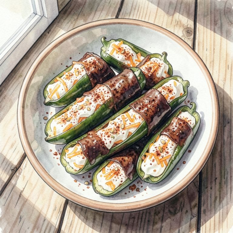 Smoked Jalapeno Poppers BBQ Recipe: Spicy, Smoky, and Irresistible illustration with key details