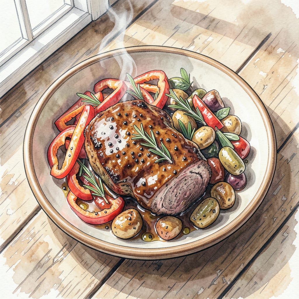 Visual representation of Smoked Lamb BBQ Recipe: Tender, Fall Off The Bone Goodness