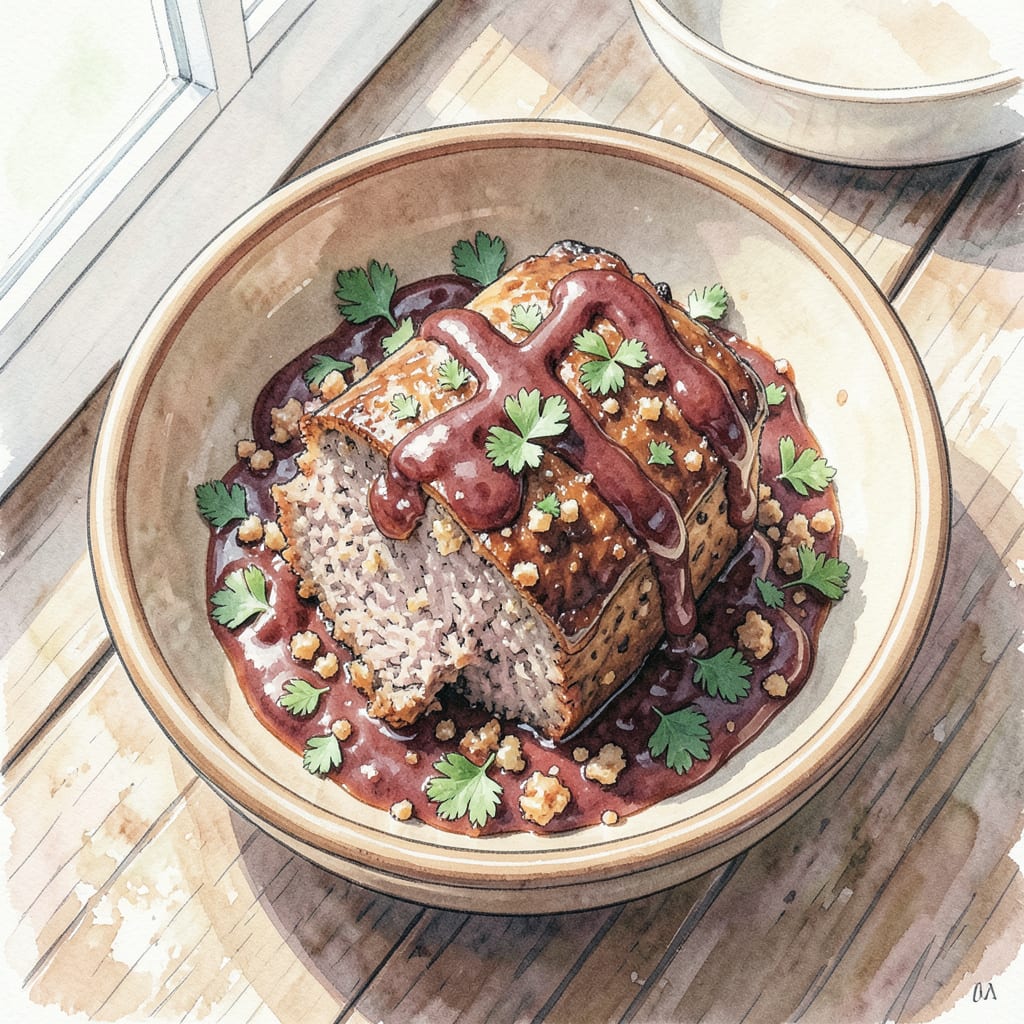 Smoked Meatloaf BBQ Recipe: Fall Apart Tender and Smoky illustration with key details