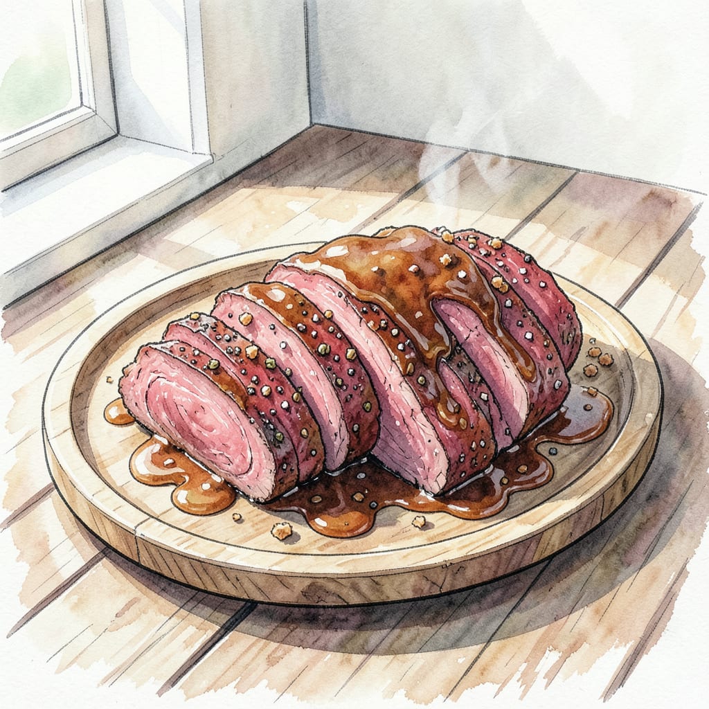 Smoked Pastrami BBQ Recipe: Tender, Smoky, and Finger Licking Good example with annotations