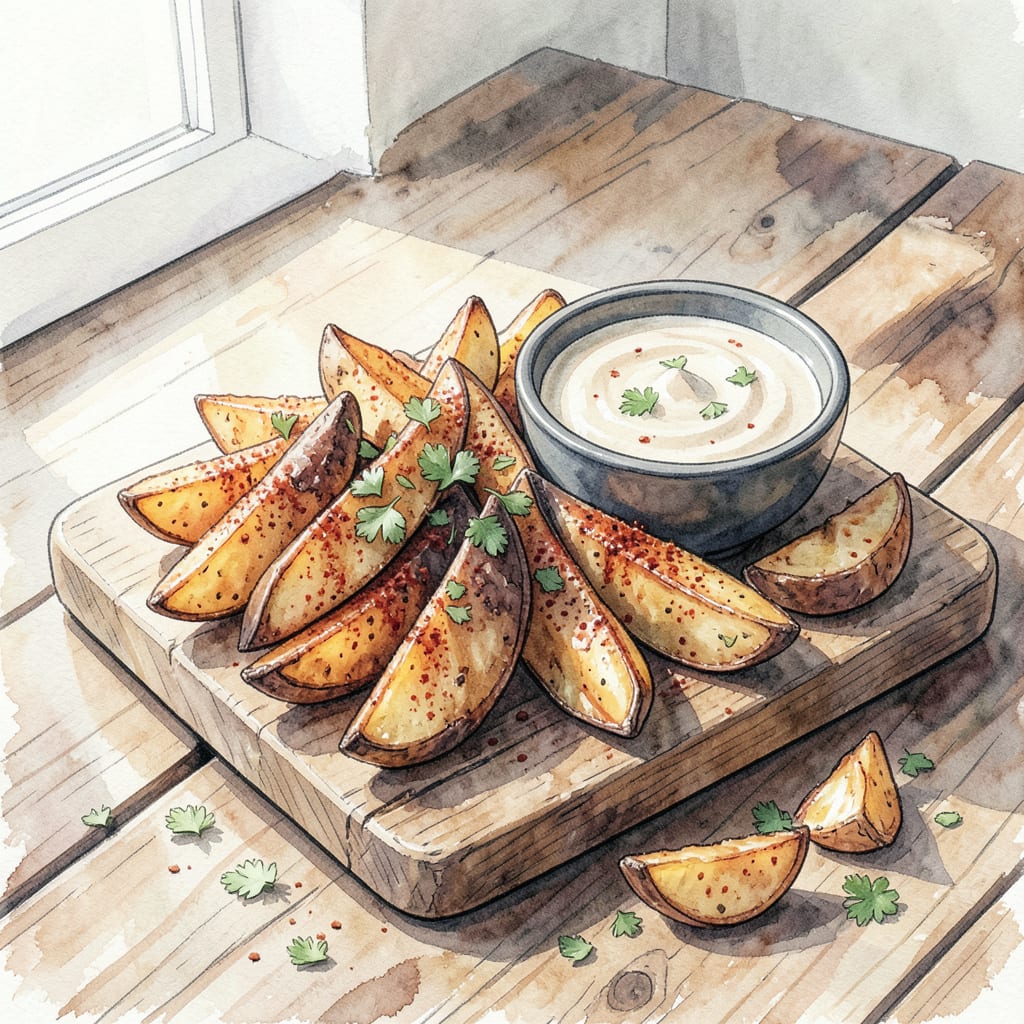 Complete Smoked Potato Wedges BBQ Recipe: Smoky Crispiness Every Time overview image