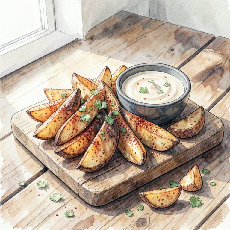 Complete Smoked Potato Wedges BBQ Recipe: Smoky Crispiness Every Time overview image