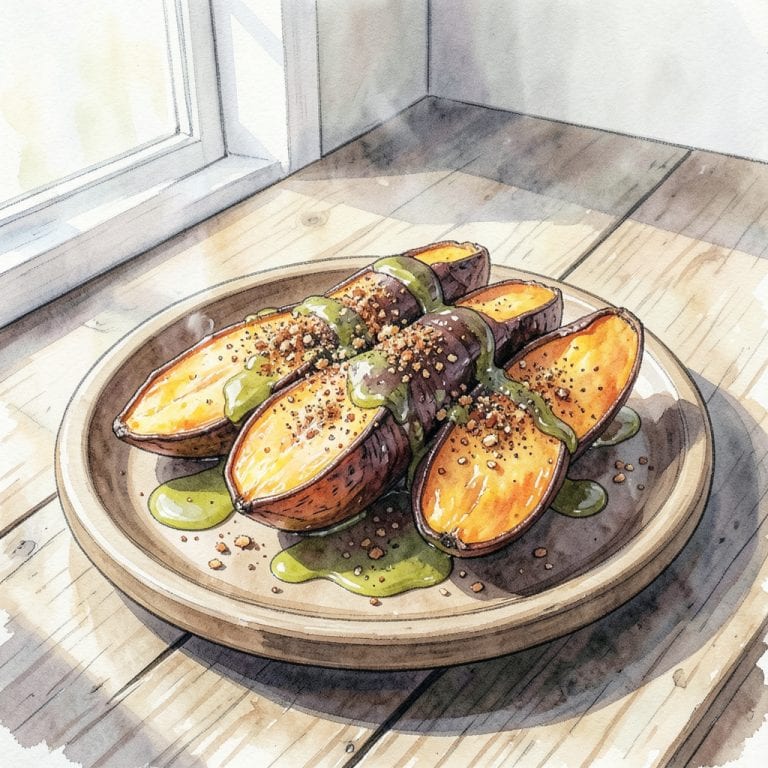 Visual representation of Smoked Sweet Potatoes BBQ Recipe: Smoky, Sweet, and Unbeatable Side Dish