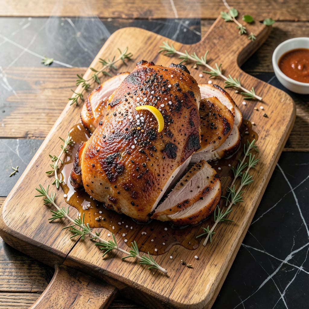 Smoked Turkey Breast Recipe Pellet Grill: Tender Juiciness With Wood Fired Aroma illustration with key details