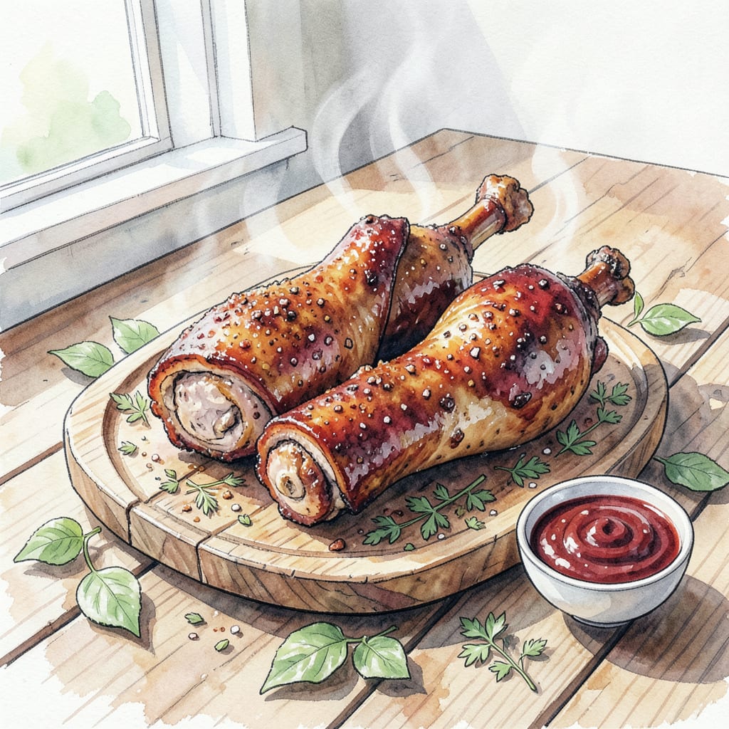 Comprehensive Smoked Turkey Legs BBQ Recipe: Fall Off The Bone Tender Perfection visual reference