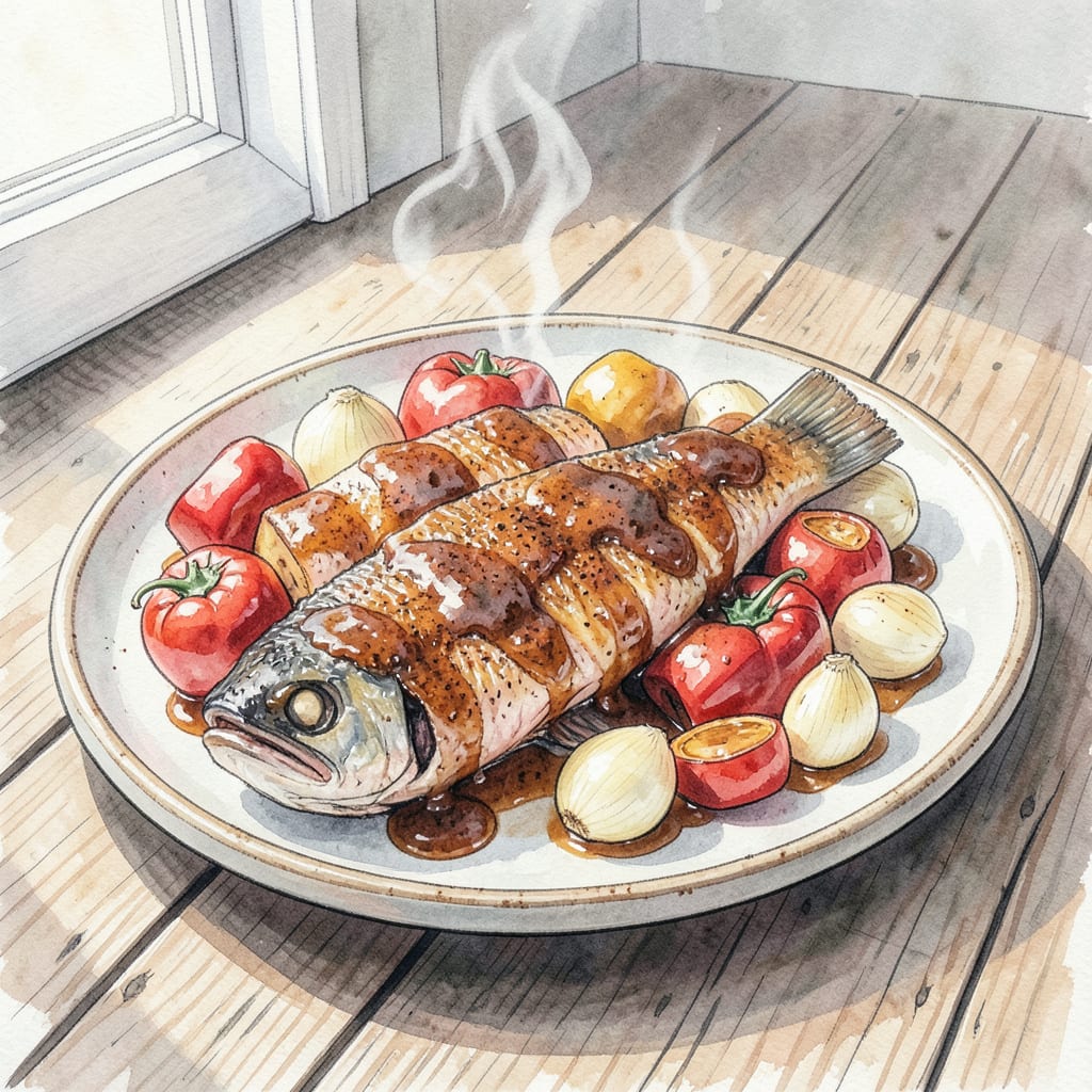 Visual representation of Smoked Whitefish BBQ Recipe: Smoky Flavors That Wow