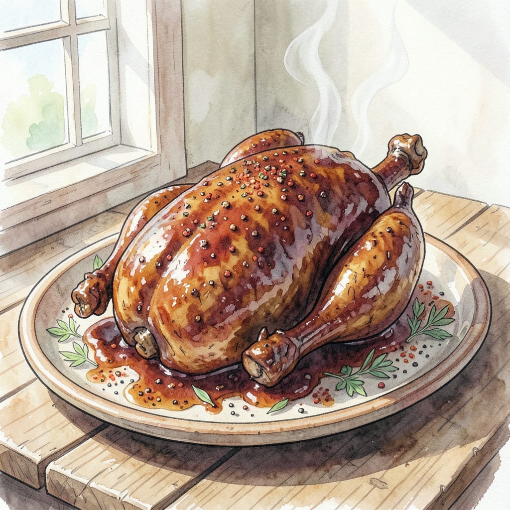 Smoked Whole Chicken BBQ Recipe: Tender, Juicy, and Full of Flavor detailed visual guide