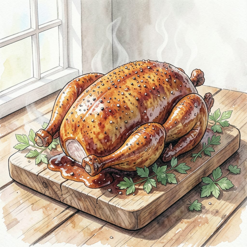 Smoked Whole Turkey BBQ Recipe: Fall Off The Bone Tender Masterpiece detailed visual guide