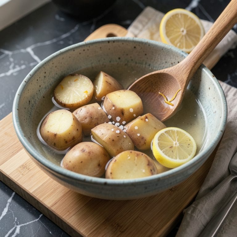 Soaking Potatoes in Water: The Secret to Extra Crispy Results Every Time illustration with key details