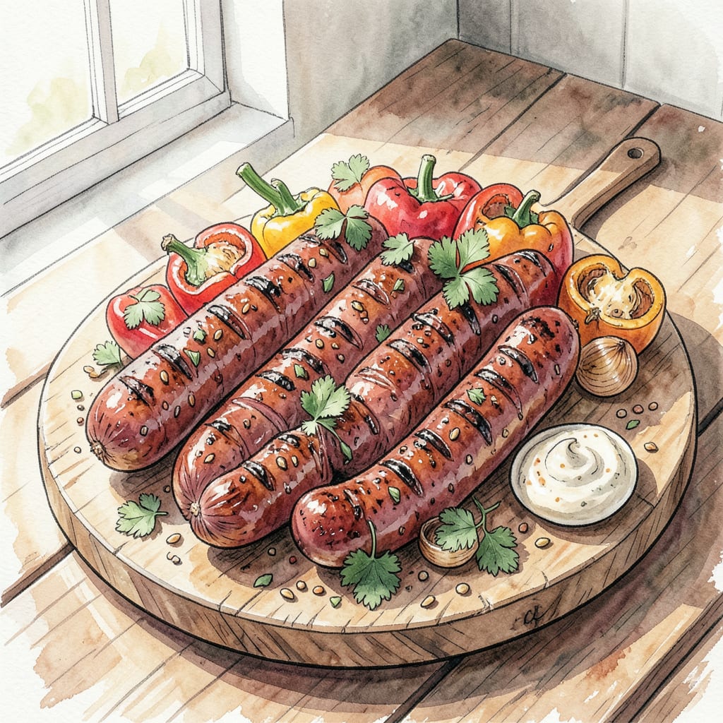 South African Boerewors BBQ Recipe: Smoky Grilled Sausage Perfection detailed visual guide