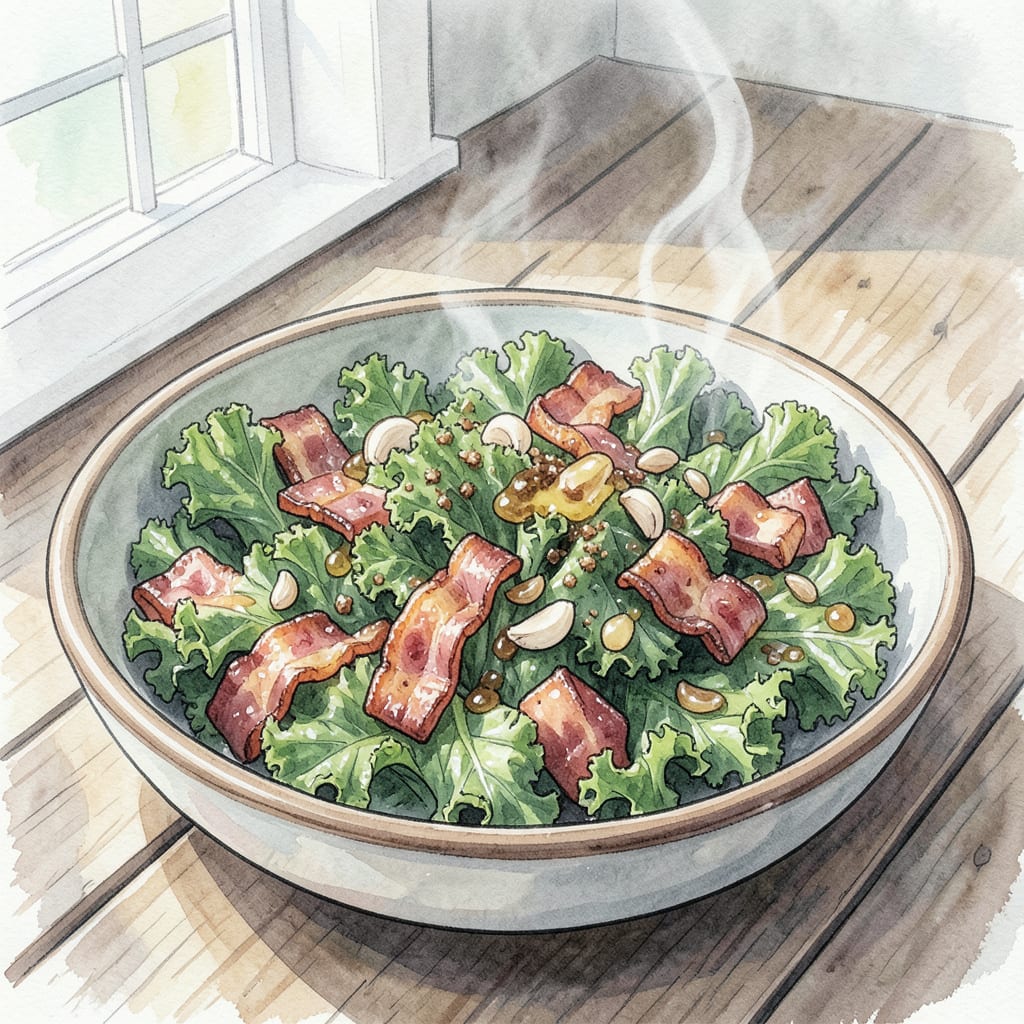 Visual representation of Southern Kale Recipe: Soul Warming Comfort in Every Bite