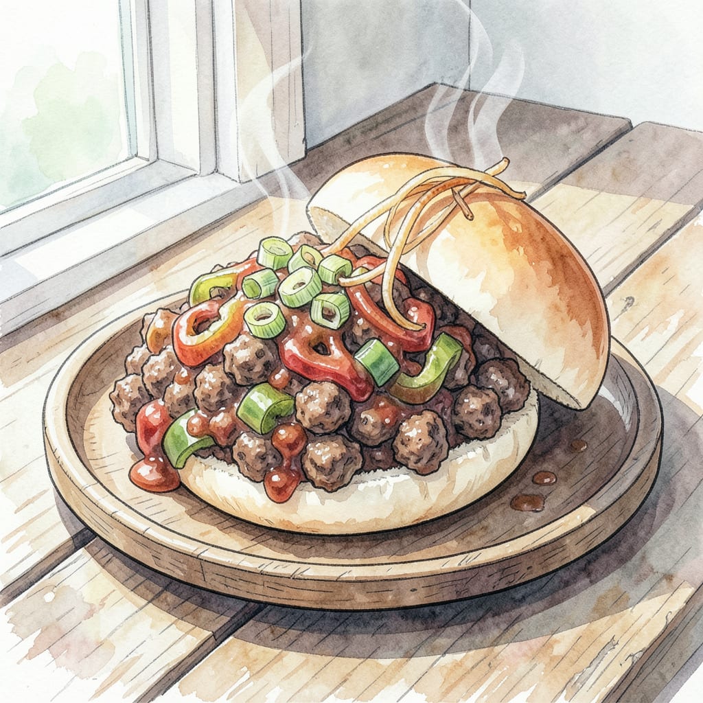 Southern Sloppy Joe Recipe: Hearty Comfort Food Classic example with annotations