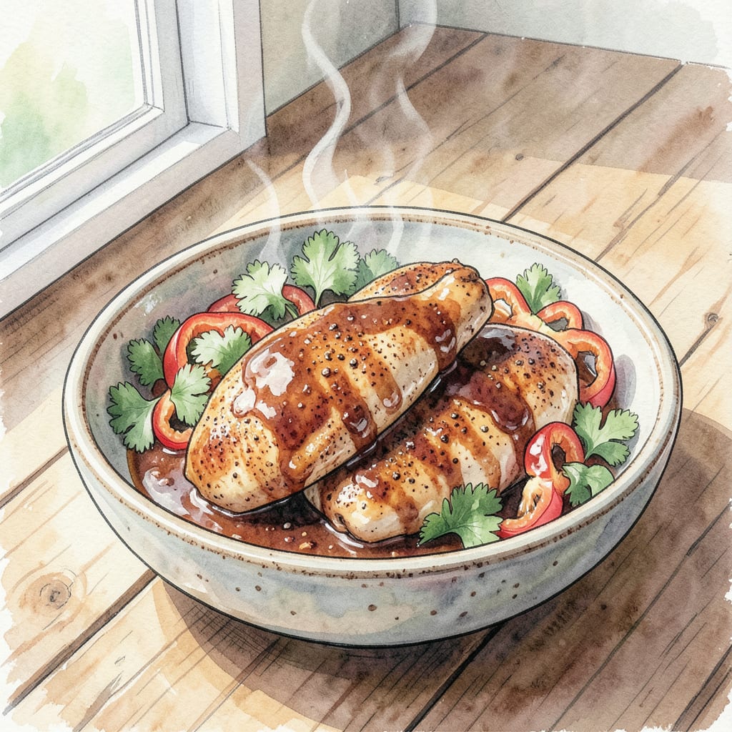 Southwest BBQ Marinade Recipe: Spicy Blend for Grilled Perfection illustration with key details