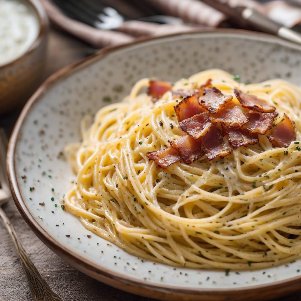 Complete Spaghetti Carbonara Recipe: Creamy, Bacon Rich Italian Classic overview image