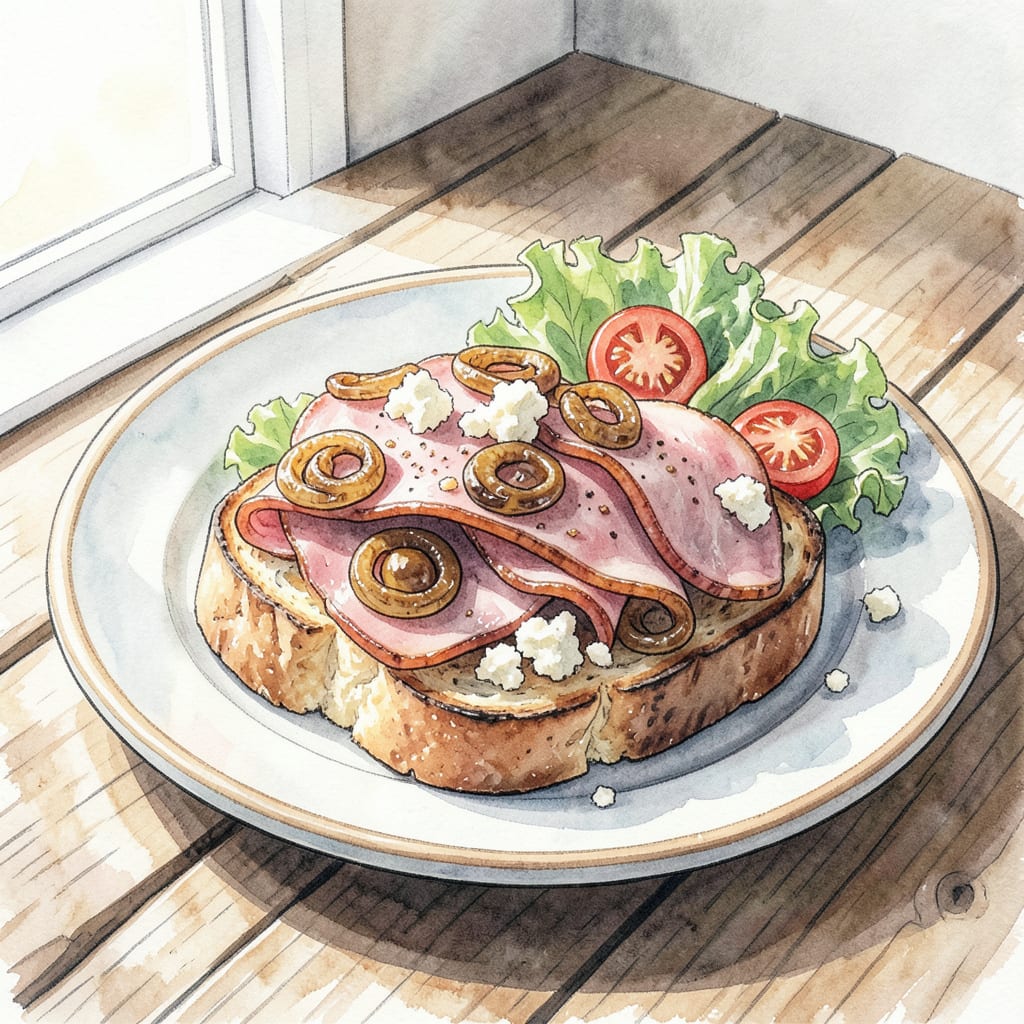 Visual representation of Spanish Torta Recipe: Hearty Sandwich Perfection in Every Bite