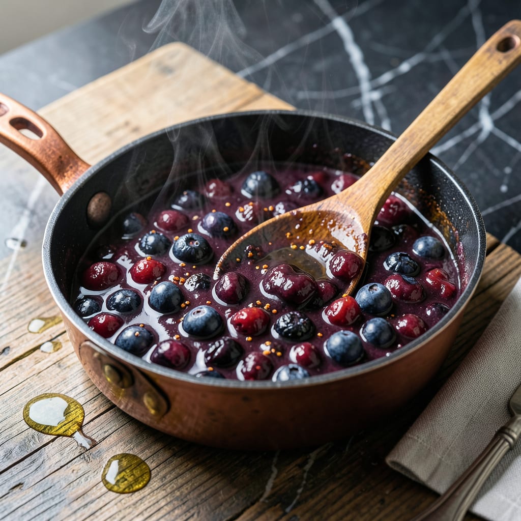 Spicy Blueberry BBQ Sauce Recipe: Sweet Heat With Fruity Depth detailed visual guide