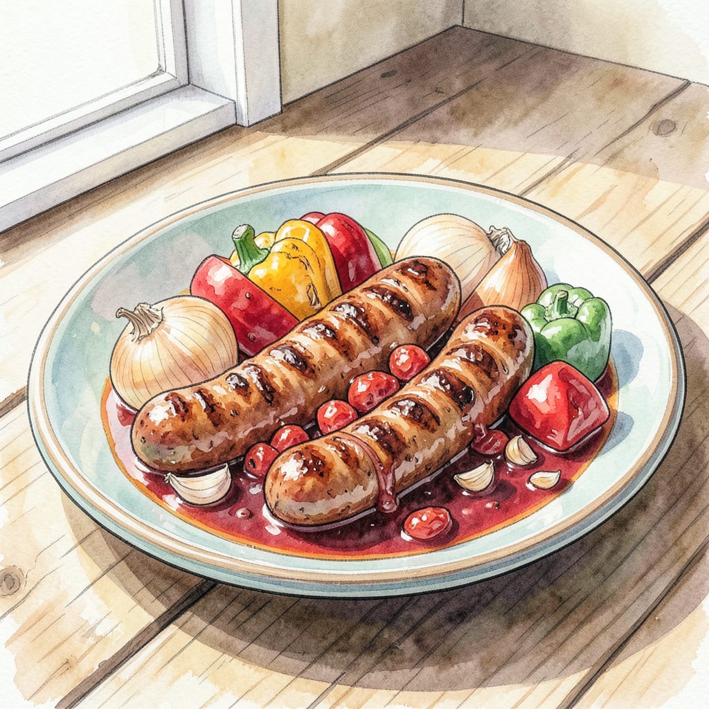 Comprehensive Spicy Sausage Recipe: Blazing Hot Flavor in Every Bite visual reference