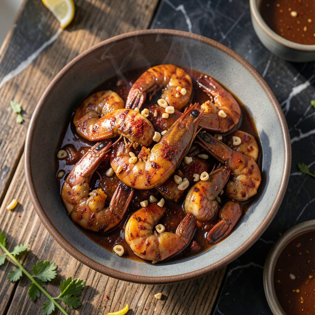 Visual representation of Spicy Shrimp BBQ Recipe: Smoky Char With Bold Kick