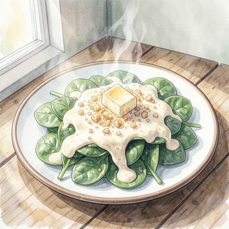 Comprehensive Spinach Side Dish Recipe: Creamy Garlic Bliss visual reference