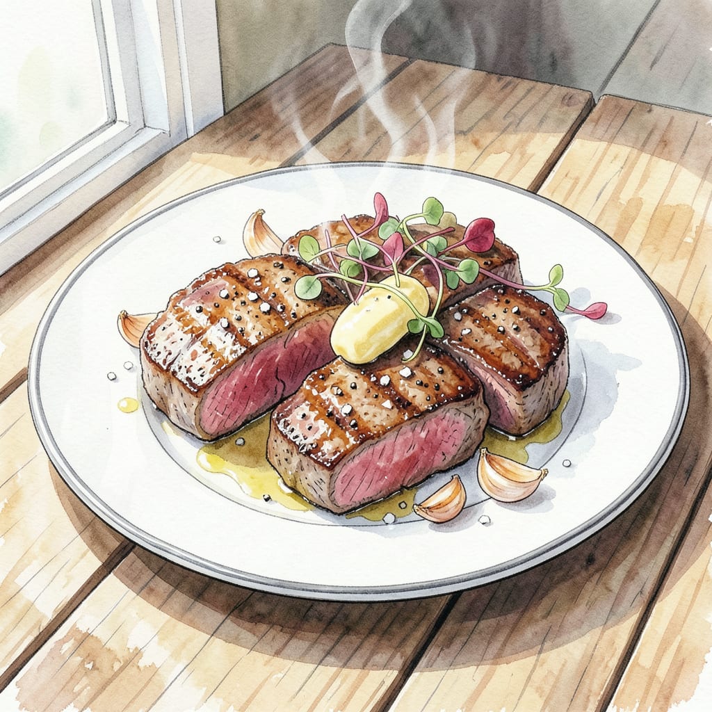 Steak Filet Mignon Recipe: Tender and Juicy Every Time illustration with key details
