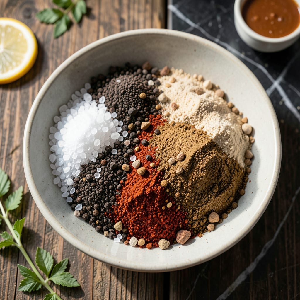 Steak Rub Recipe for Grilling: Bold Spice Blend for Perfect Char example with annotations