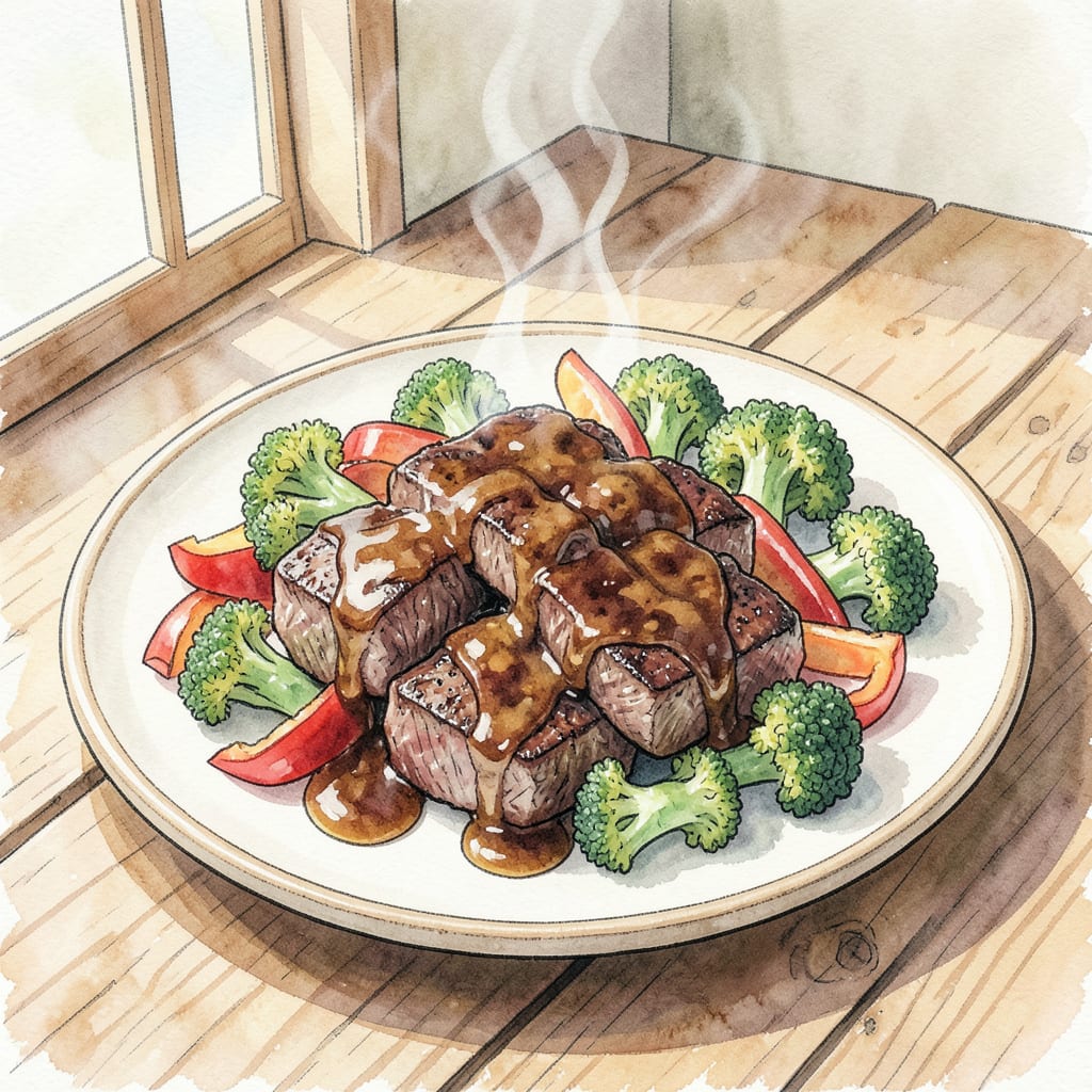 Steak Tips Recipe: Tender and Juicy Every Time example with annotations