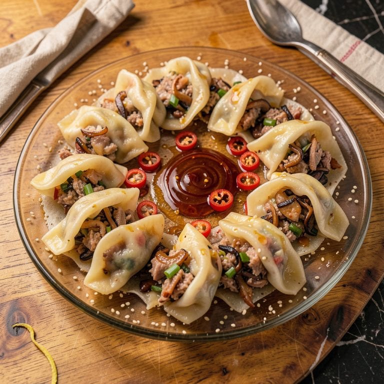 Steam Dumplings Without Steamer: Foolproof Pan Method for Tender Wrappers illustration with key details