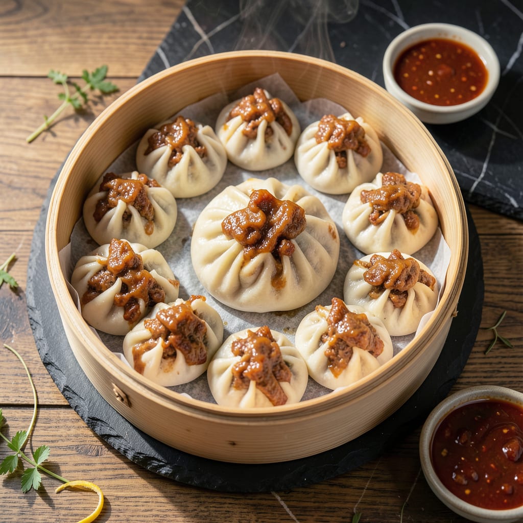 Steamed BBQ Pork Buns Recipe: Fluffy Bao With Sweet Savory Filling detailed visual guide