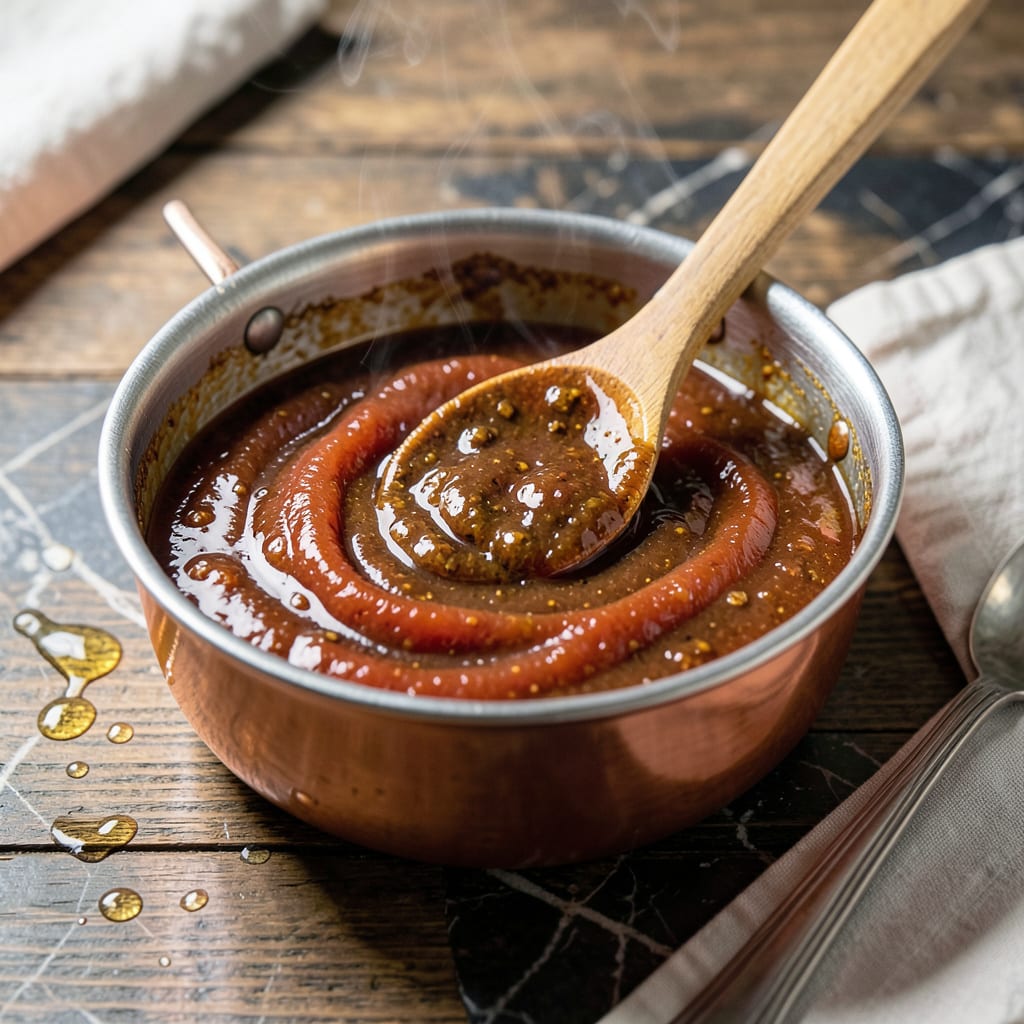 Visual representation of Sticky BBQ Sauce Recipe: Molasses Free Sweet and Tangy Glaze