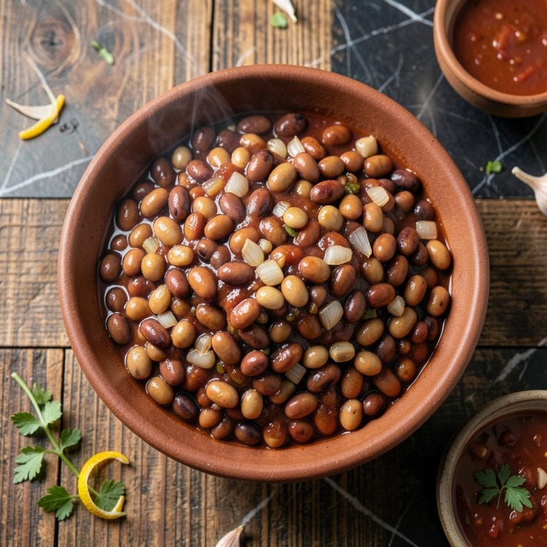 Complete Stove Top BBQ Beans Recipe: Sweet and Smoky One Pot Side overview image