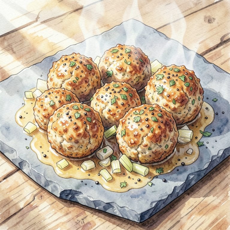 Stove Top Stuffing Balls Recipe: Crispy Outside, Tender Inside Perfection example with annotations
