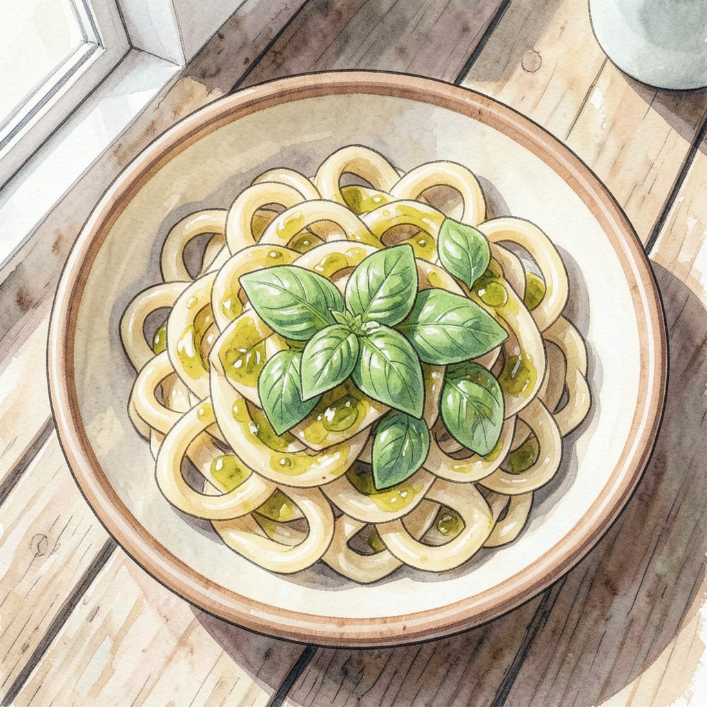 Strozzapreti Recipe: Hand Rolled Italian Pasta Perfection example with annotations