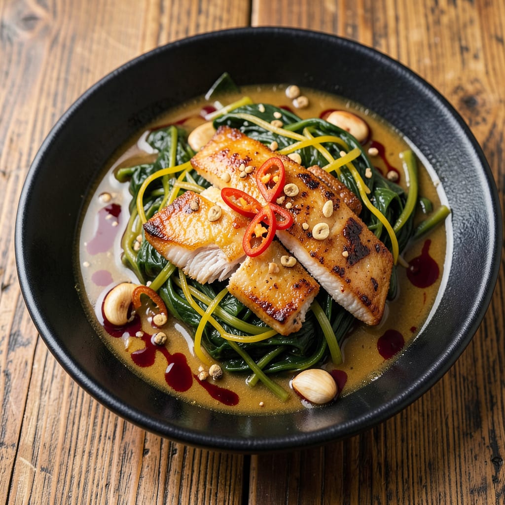 Suan Cai Yu: Authentic Chinese Sour Mustard Fish Recipe and Tips example with annotations