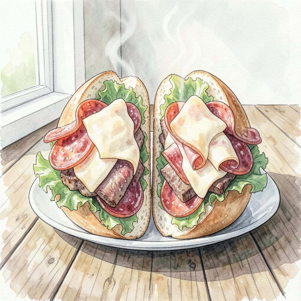 Submarine Sandwich Recipe: Layered Perfection Every Time illustration with key details