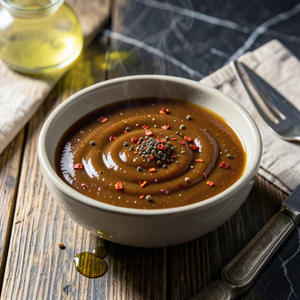 Complete sugar free vinegar bbq sauce recipe overview image