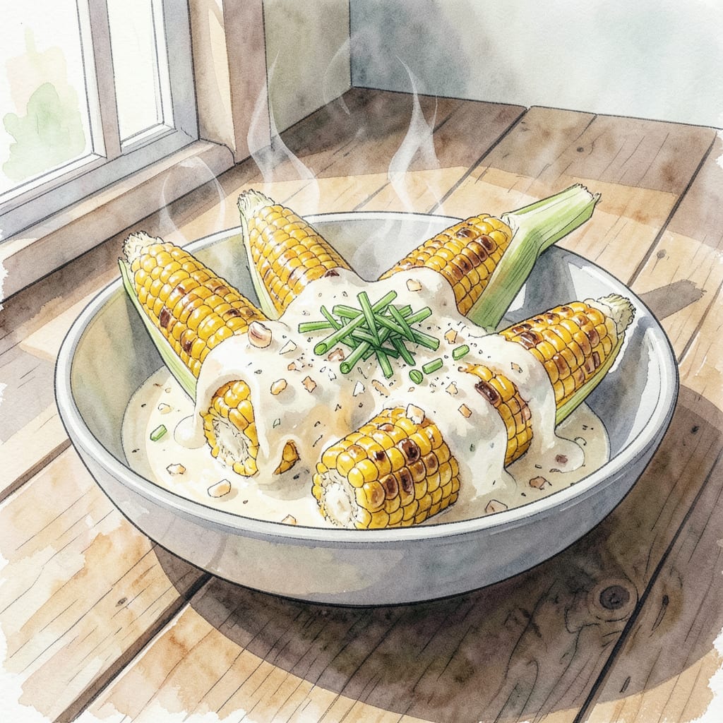 Comprehensive summit house corn recipe visual reference
