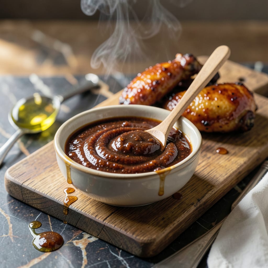 Sweet And Spicy BBQ Recipe: Balance of Heat and Sweetness illustration with key details
