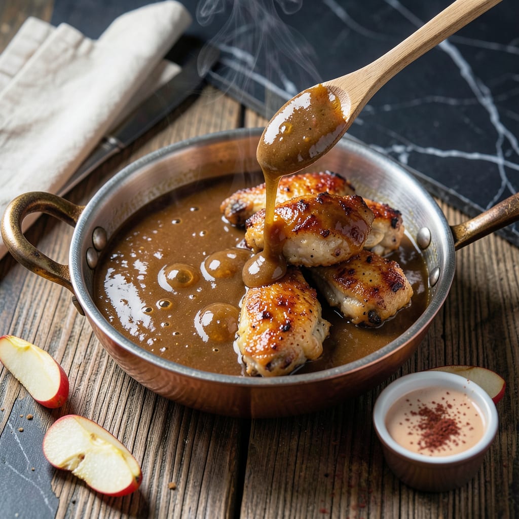 Complete Sweet Apple BBQ Sauce Recipe: Fruity Depth With Smoky Boldness overview image